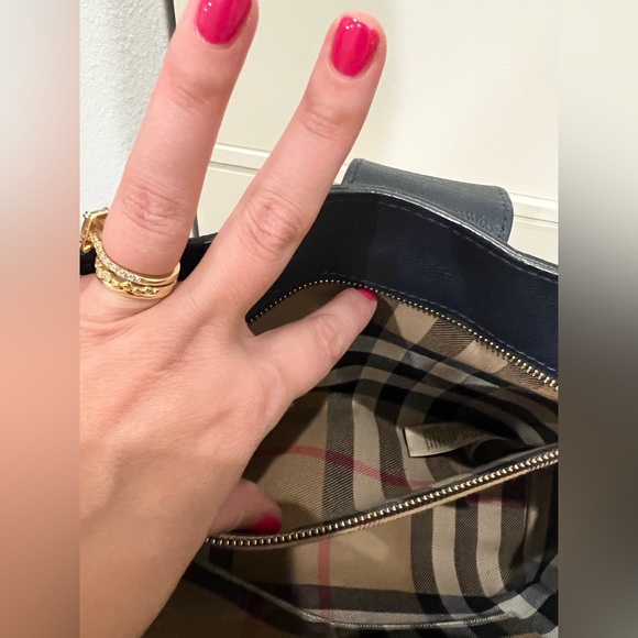 Burberry wallet and handbag set, navy - Picture 11 of 16